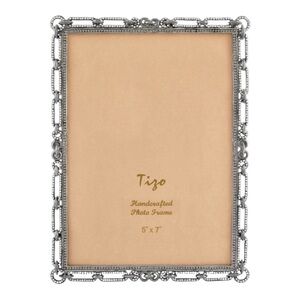 Tizo Chains of Emotions Swarovski Crystals Jewel-tone Picture Frame 5 x 7 In‌